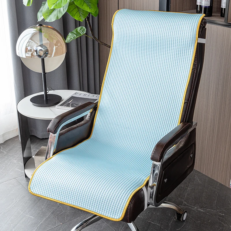 

Cool chair cushion Ice silk cushion Anti slip office cushion Backrest integrated office cushion For summer