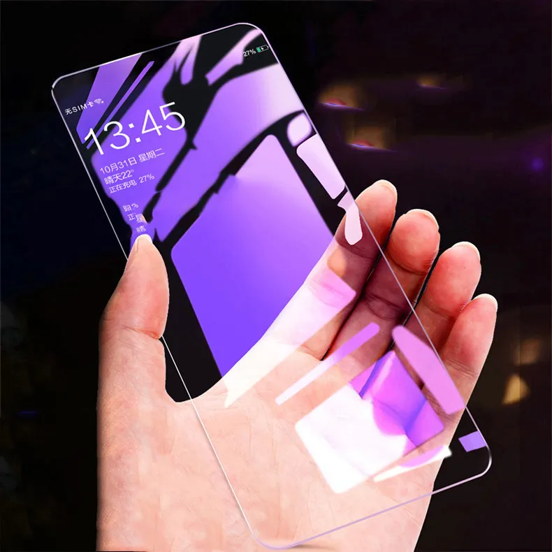 Anti-Blue Light Tempered Glass Screen Protector with Eye Protection