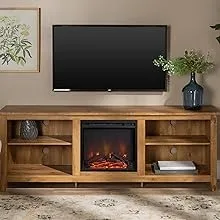 entertainment center tv stand for 65+ inch tv fireplace tv corner wood modern cabinet with storage