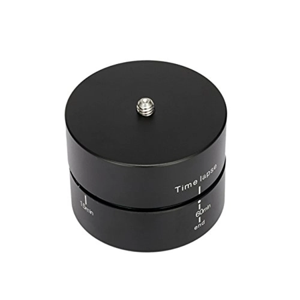 Time Lapse Rotating Pan Head Motorized Panaromic Head 360 Degree Tripod Ball for iPhone Canon Nikon Pentax GOPRO