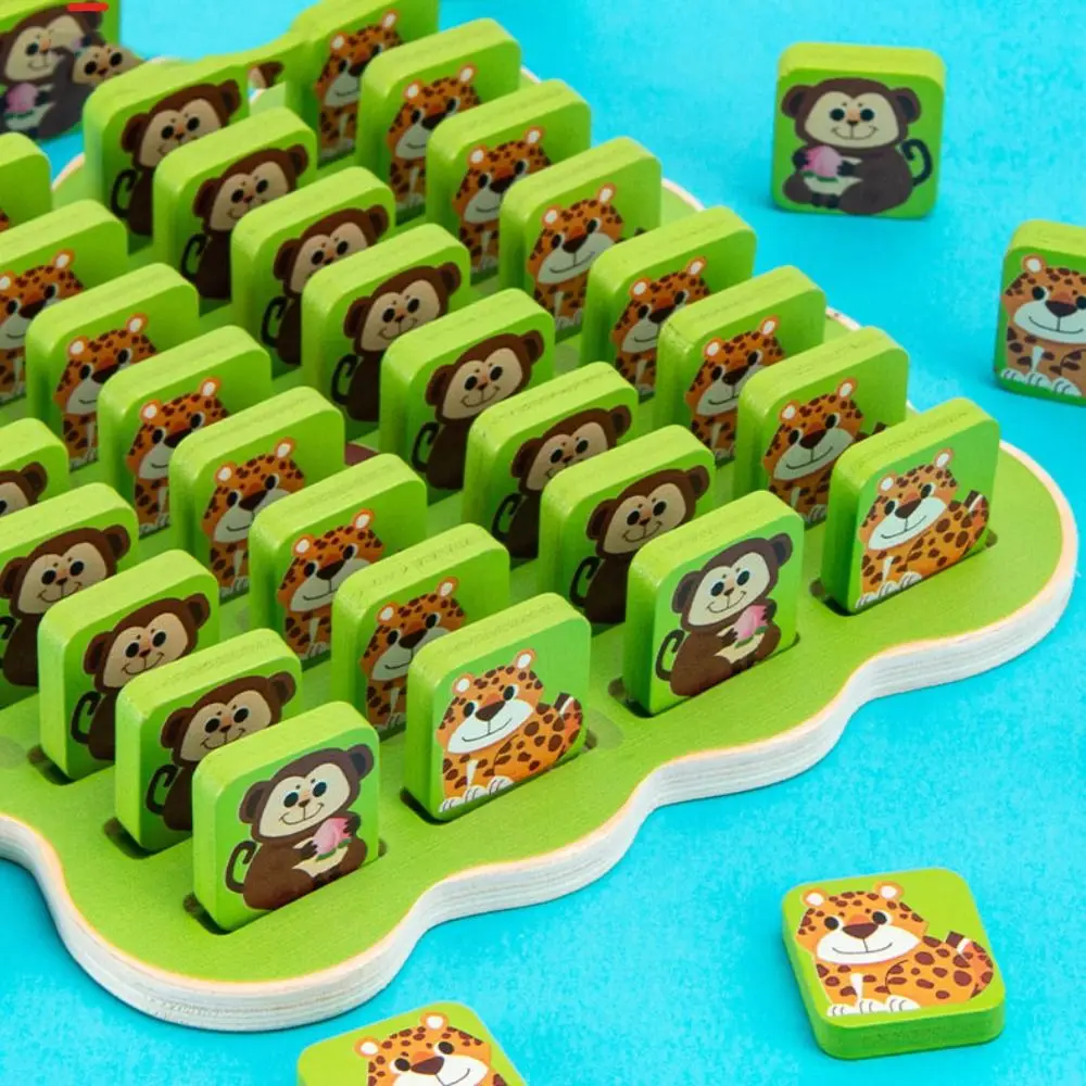 Family Games Animal Balance Tree Thinking Training Board Game Balancing Monkey Toy Interactive Concentration Balance Puzzle Toy
