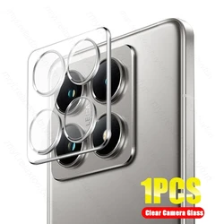 5G Case with HD 3D Camera Lens Protector and Protective Glass for Xiaomi 17T (Clear - Lens Glass)