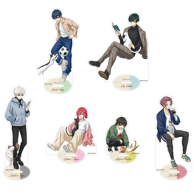 Anime Figures Blue Lock Acrylic Stand Isagi Yoichi Double-sided Model Plate  Desk Decor Standee Sign Keychain For Fans Gift Props - Key Chains -  AliExpress