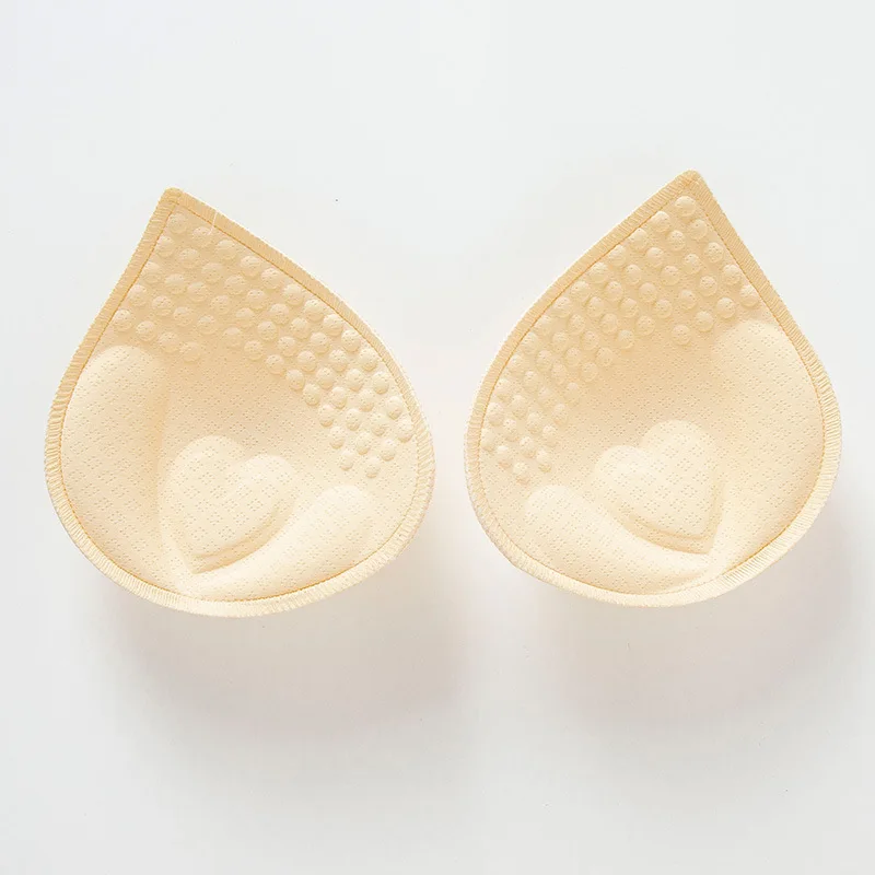 Bra Inserts Bikini Padding Chest Cups Pad Women Clothes Breast Accessories Breast  Bra Inserts Reusable Water Drop Shape Lingerie - AliExpress