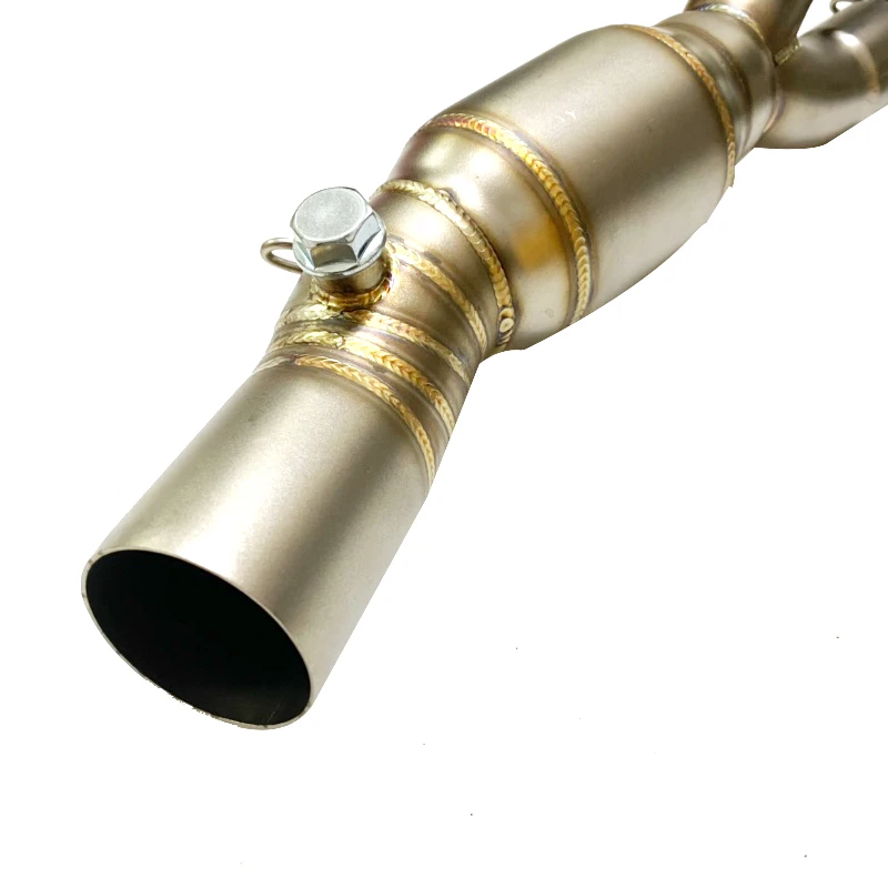 For Ninja650/Z650 2017-2022 ER6N ER6F 2017-2019 Motorcycle Exhaust Escape Moto Stainless Steel header Pipe titanium color - Image 2