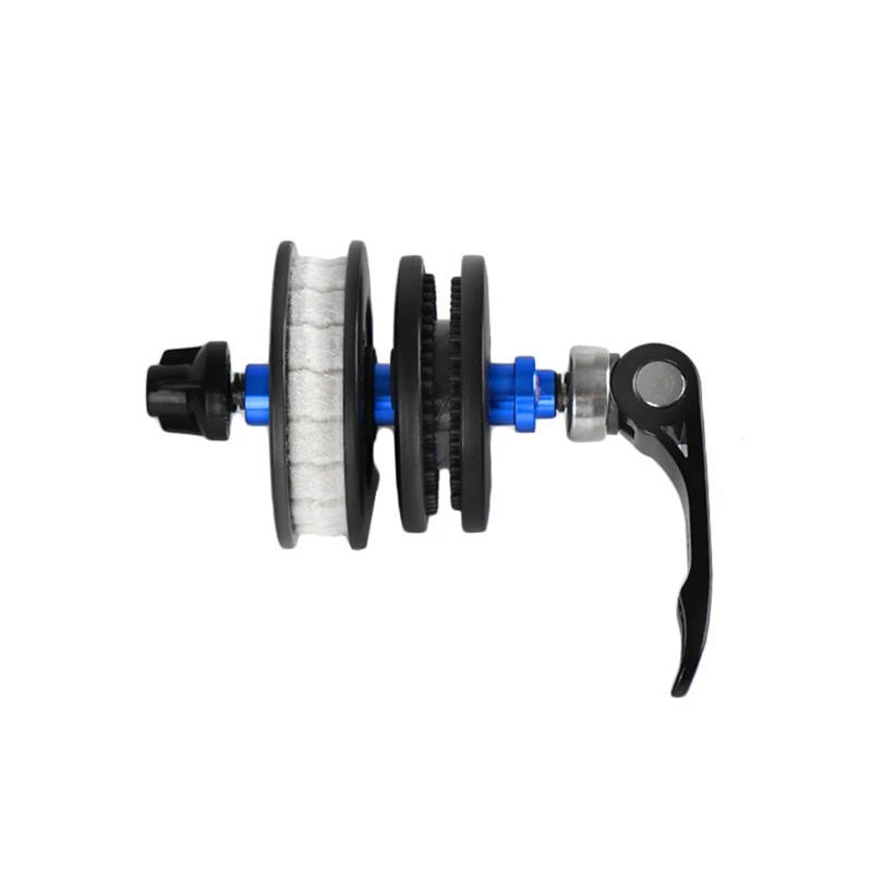 

Chain Fixer Virtual Flywheel Bicycle Chain Washing And Oiling Integrated Double-Disk Chain Fixer For Mountain Roads