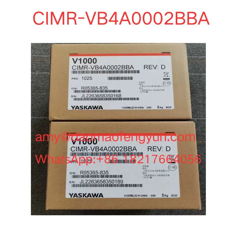 

Совершенно новый CIMR-VB4A0002BBA инвертор 0,4 кВт