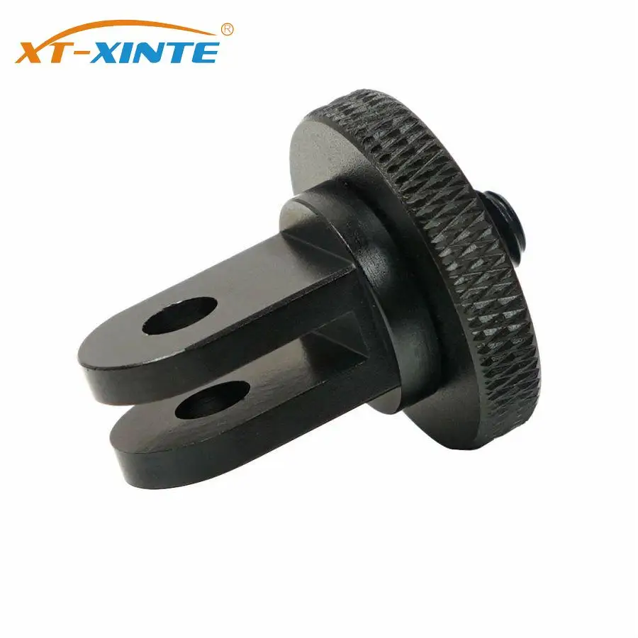 Aluminum Alloy Mini Tripod Adapter mini tripod kit camera tripod mount adapter with 1/4 Screw Head Mount for Gopro Hero 11 10 9 for Insta360 ONE R Action Camera Accessories