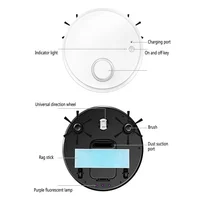 Automatic Robot Vacuum Cleaner 3in1 Smart Wireless Sweeping Wet And Dry Ultra-thin Cleaning Machine Mopping Smart Home 5