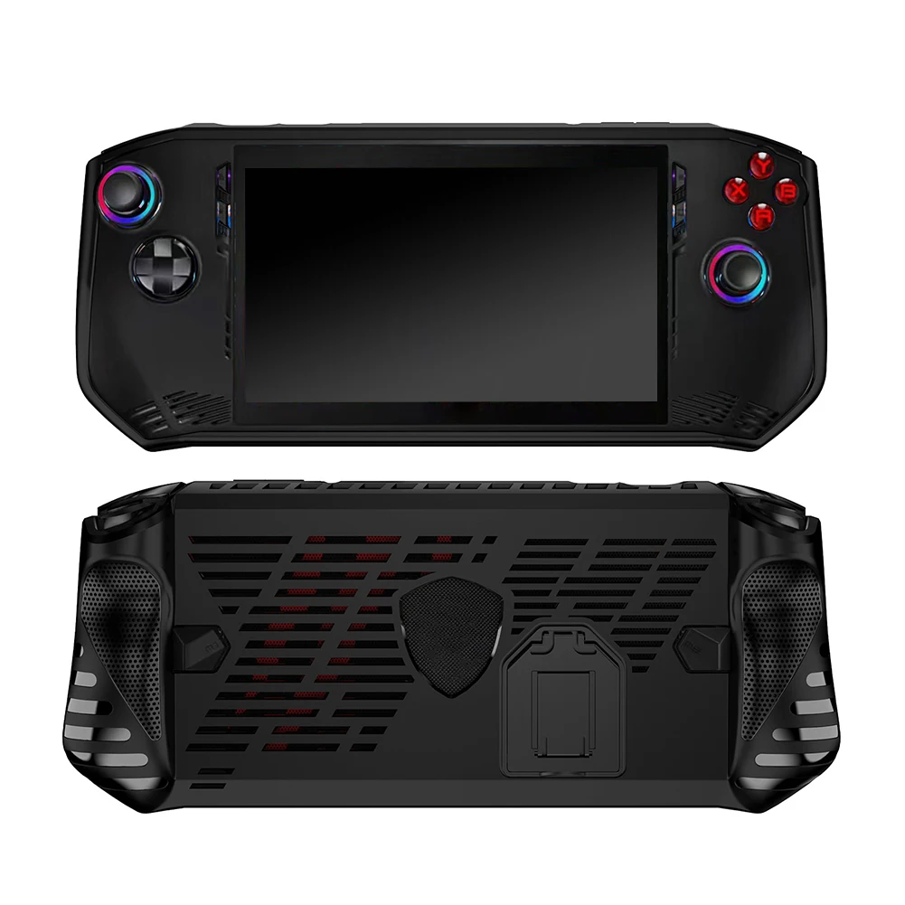 For MSI Claw Handheld Console TPU Case Protector Shell Sleeve with Kickstand Protective Cover for MSI Claw Handheld Accessories