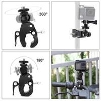 Motorcycle Handlebar Mount Bicycle Holder for GoPro Hero 13 12 11 10 9 8 Insta360 AKASO SJCAM DJI Osmo Action Camera Accessories 6