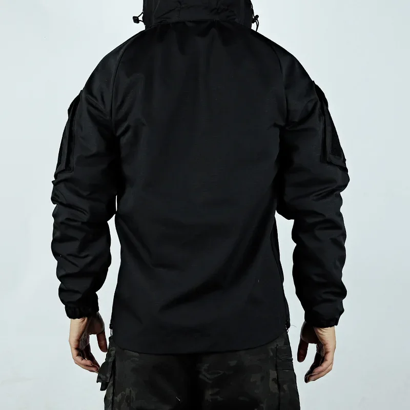 세컨드 제너레이션 오토바이 라이딩 재킷 남성용 아웃도어 전술용 탈부착 가능한 모자 봄 가을 긴팔 재킷