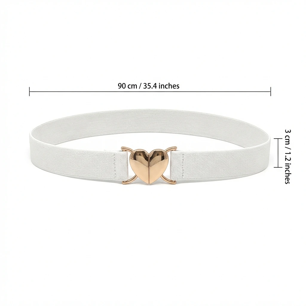 Elastic Belts for women Seamless Adjustable Waistband for Dresses Coats Non-Slip Stylish Fashion Accessory - 6