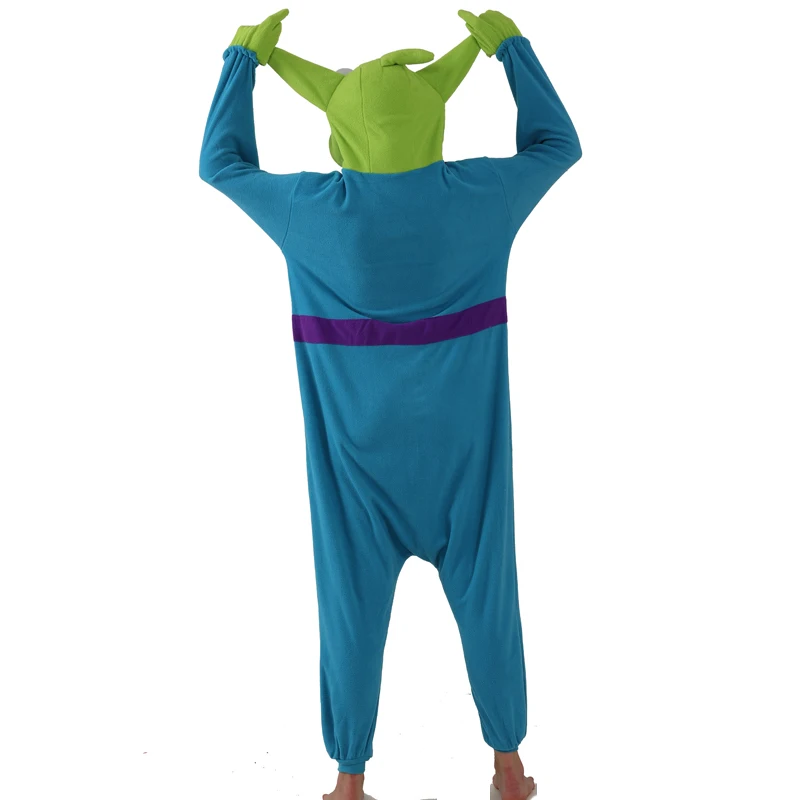 Fleece Full Body Clothes Alien Kigurumi Onesies For Adults Cosplay Costume Anime Sleepwear One-Piece Pijamas Christmas Halloween kigurumi pajamas onesies cosplay pajamas onesies