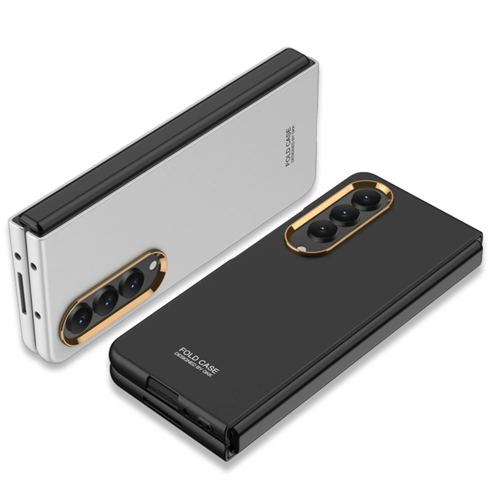 Custodia Di Lusso Per Samsung Galaxyz Fold 4 Cover Custodia Rigida Per Pc Fold4 Tinta Unita Per Samsung Z Fold 4 Custodia Antiurto