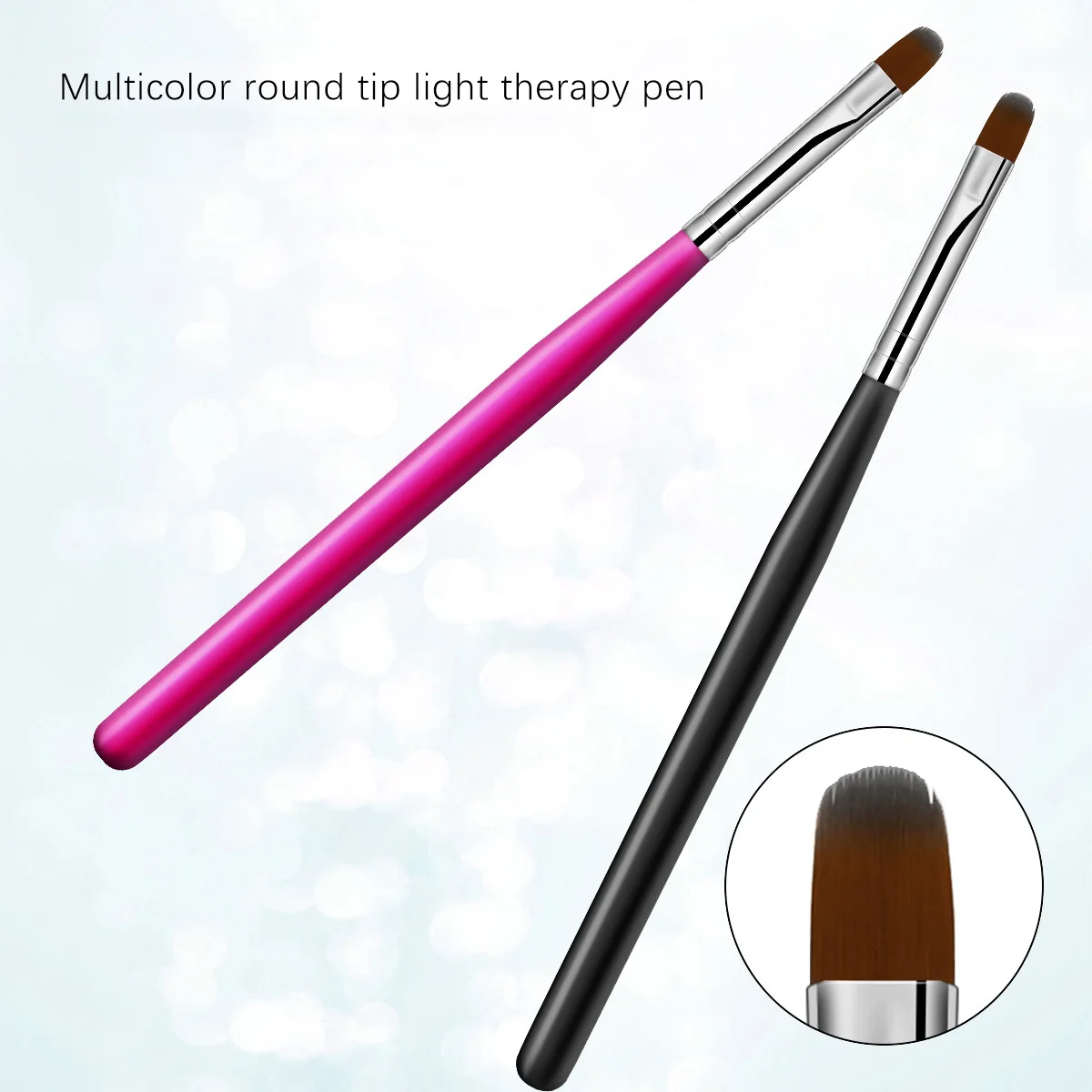 Nail Art Pens Nail Art Brushes Nail Brushes Nail Art Tools Gel Nail Tools 1 Pc Nail Art Black Handle Pattern Painting Brush Acrylic UV Gel Extension Coating Drawing Nail Art Pen DIY Manicure Tool