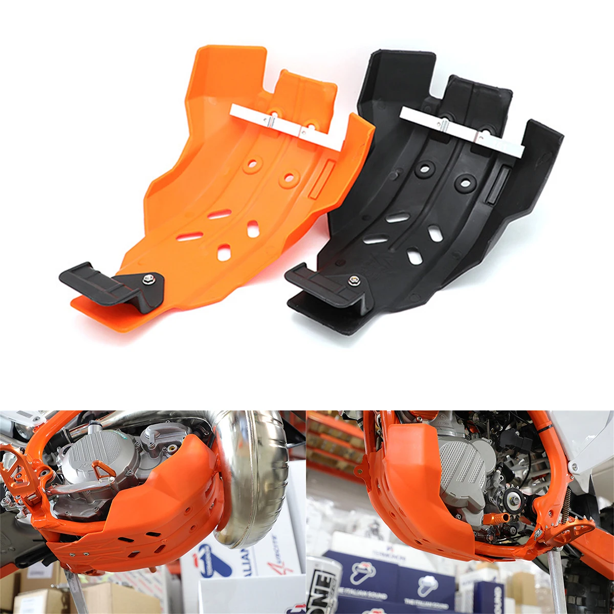 

For KTM EXC 250 300 250EXC 300EXC EXC250 EXC300 2017-2020 2018 2019 Motorcycle Engine Frame Protector Cover Guard Skid Plate