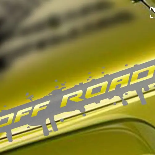 jpct Car decals waterproof sunscreen anti-scratch stripe off road mud graphics vinyl cool car  are suitable for all cars