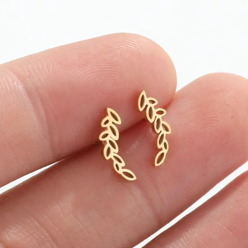 Edelstahl Süße Gänseblümchen Ohrstecker Für Frauen Mädchen Koreanische Mode Asymmetrische Blume Ohrringe Reise Party Ohr schmuck – Detail 8