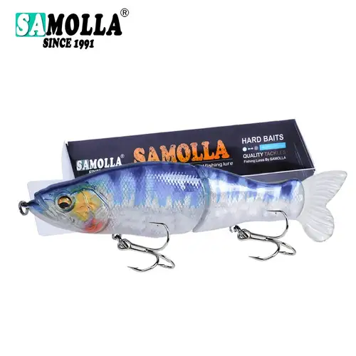 Slow Sinking SwimBaits Fishing Lures 30G Whopper Vibration Soft Tail Or Pike And Bass Hard Baits Isca Artificiall Accessories - Image 9