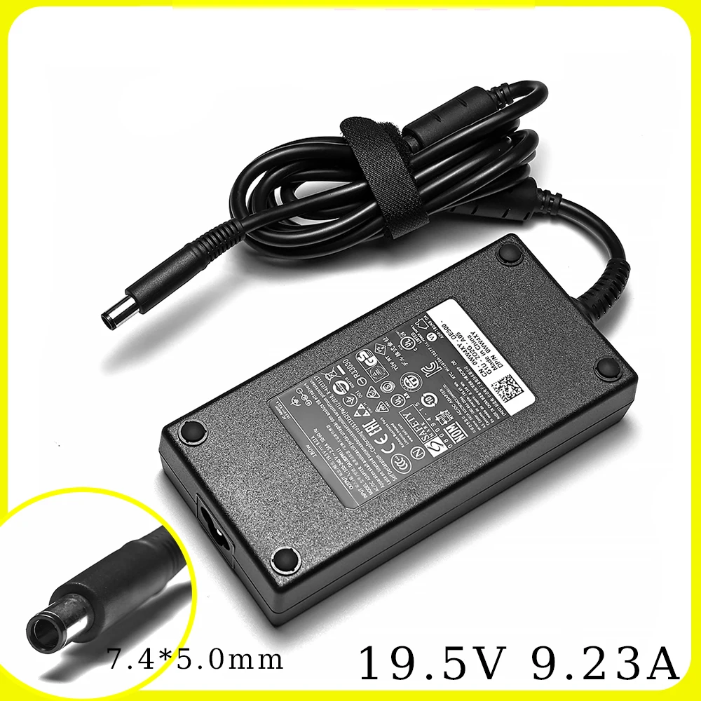 Adattatore Ca Per Laptop 180W 19.5V 9.23A 7.4*5.0Mm Per Caricabatterie Dell Precision M4600 M4700 M4800 Alienware 13 R3 G3 Da180Pm111