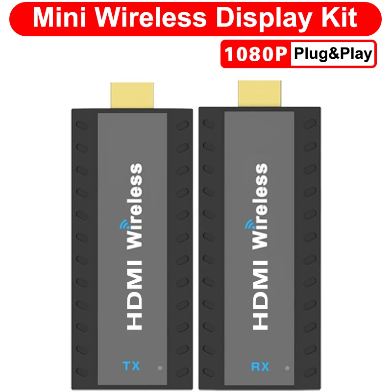 Wireless HDMI Extender Kit HD 1080P 50m Display HDMI Video Transmitter