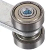 2 Pcs Hanging Wheel Sliding Door Single Roller Trolley High-precision for Strut Channel Steel Wheels 3