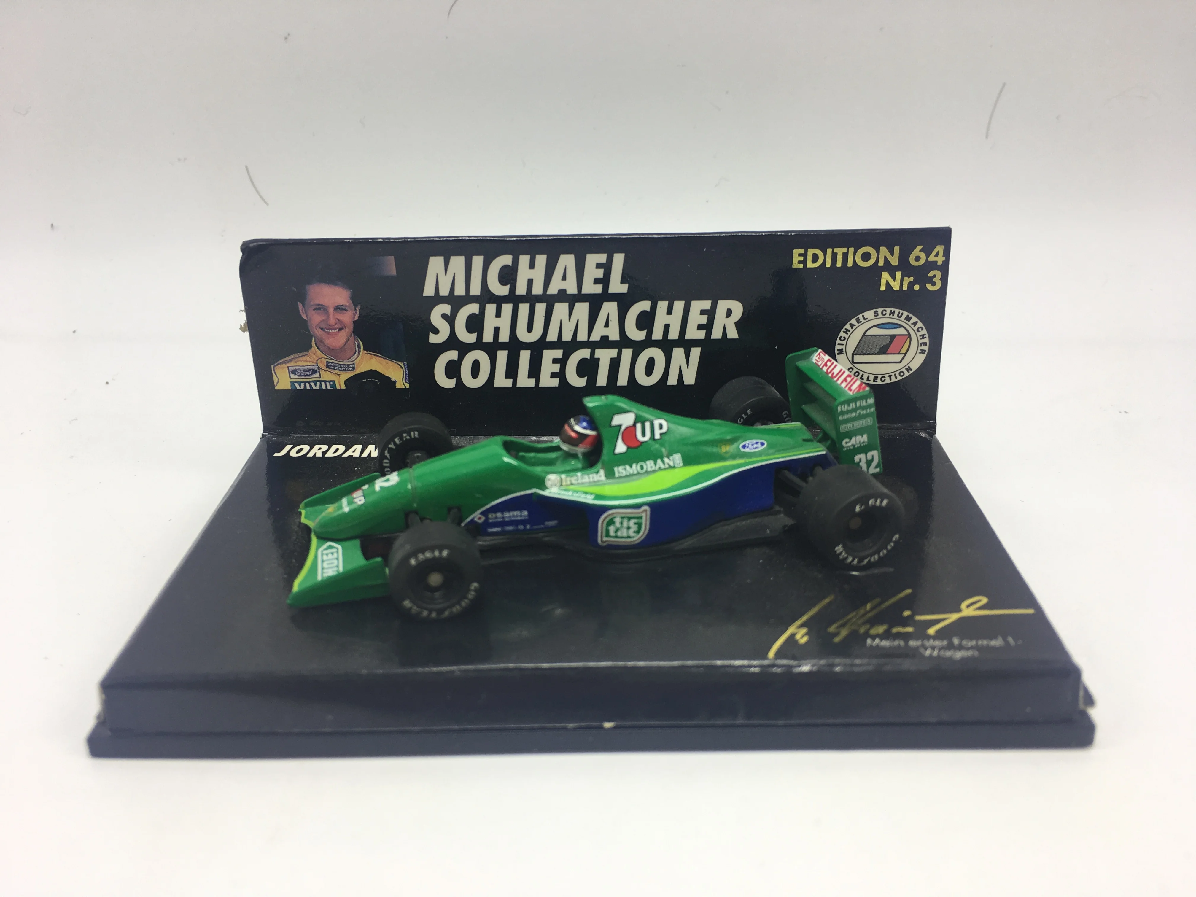 

Minichamps 1:64 F1 Форд 191 Шумахер 1991 имитация ограниченного выпуска резиновая металлическая статическая модель автомобиля игрушка подарок