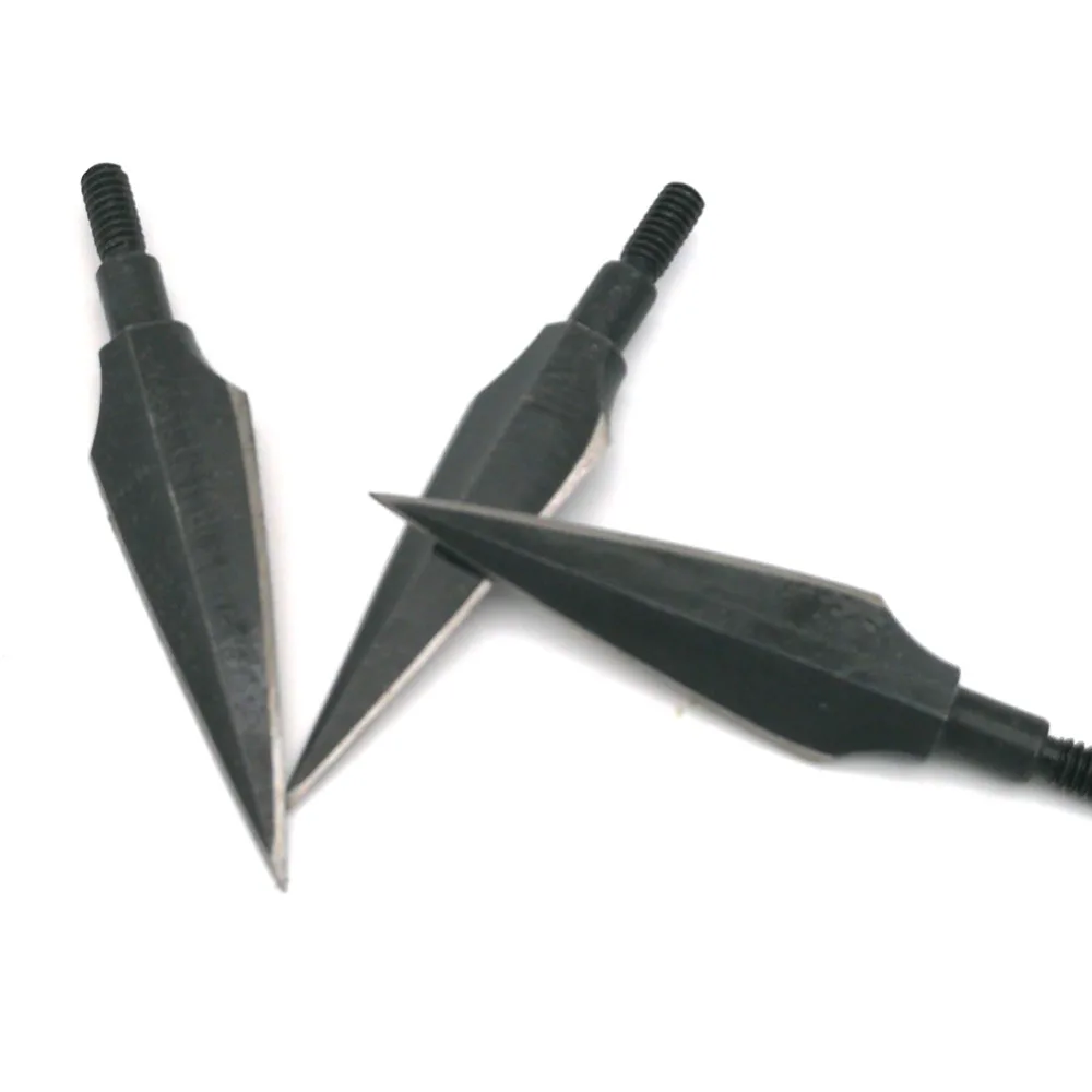 3/6/12pcs Carbon Steel Broadheads 125Grains Hunting Arrowhead Tips Points for Arrow Archery Compound Bow Hunting Shooting
