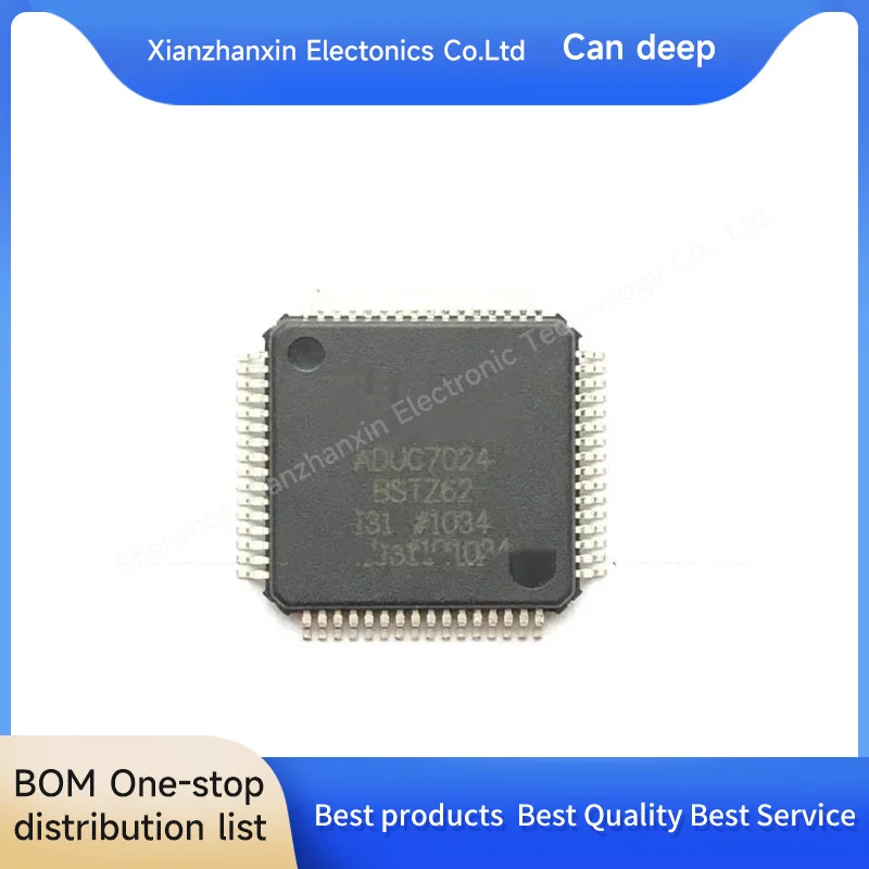 

1 шт./партия, микросхемы ADUC7024BSTZ QFP