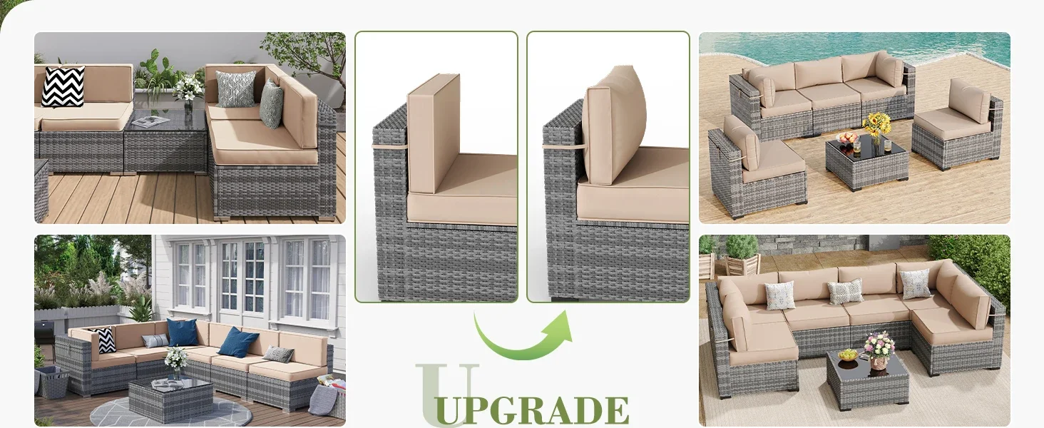 outdoor sectional outdoor couch outdoor sofa wicker patio furniture patio conversation sets
