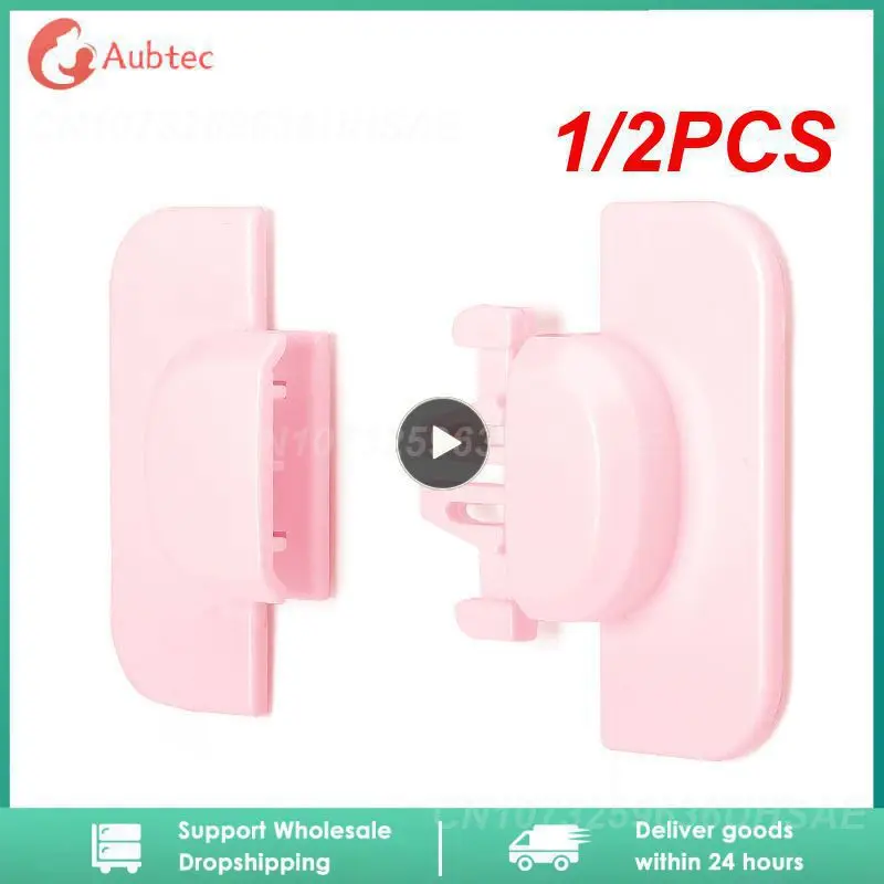 

1/2PCS Multi-function Plastic Protection Security Lock Baby Kids Fridge Drawer Door Cabinet Cupboard Security Toddler Safety