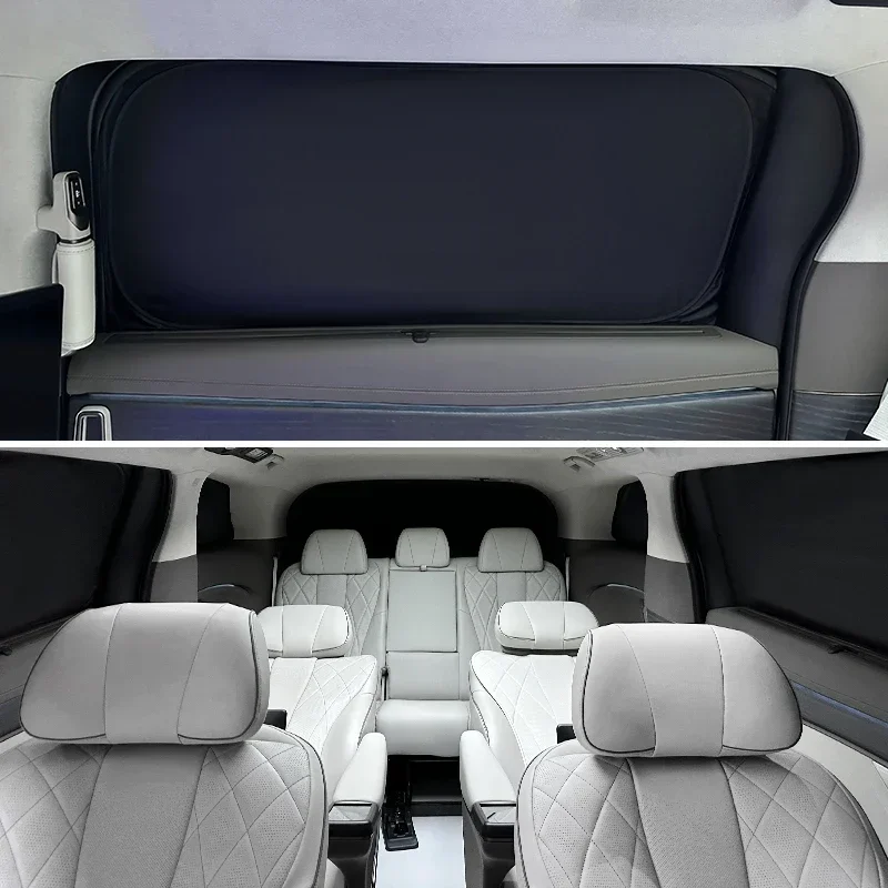 For DENZA D9 sunshades, car side curtains, privacy sunshades, front shields, umbrellas, sun protection and heat insulation