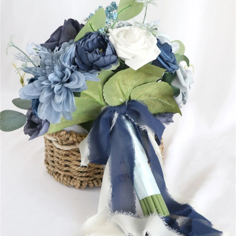 Wedding Bouquet for Bride Bridal Bouquet Bridesmaid Tossing Flower for Ceremony Anniversary Bridal Shower wedding bouquets