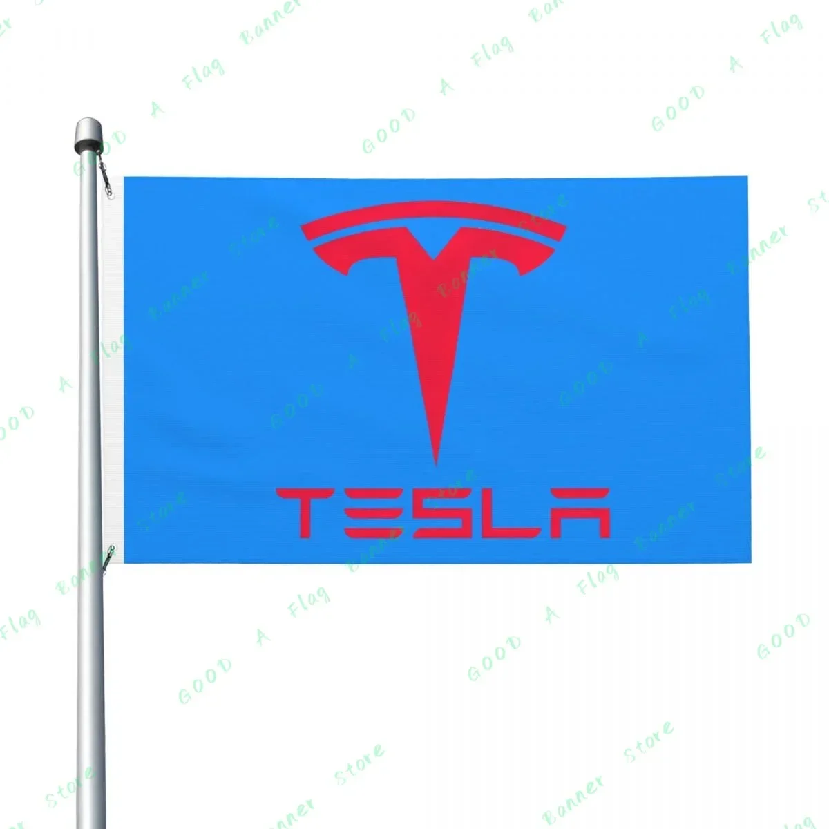 

3x5 Flag Teslas Flag Polyester Printed Racing Car Banner For Decor ft Flag Decor-3x5 banner decoration banner