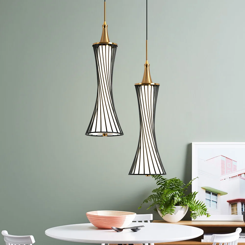 Modern Black Hanging Lights 1