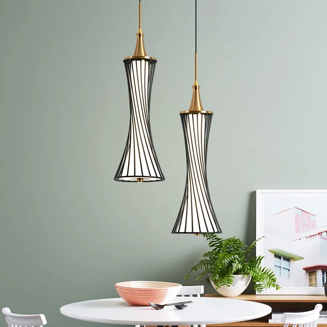Modern Black Hanging Lights 1