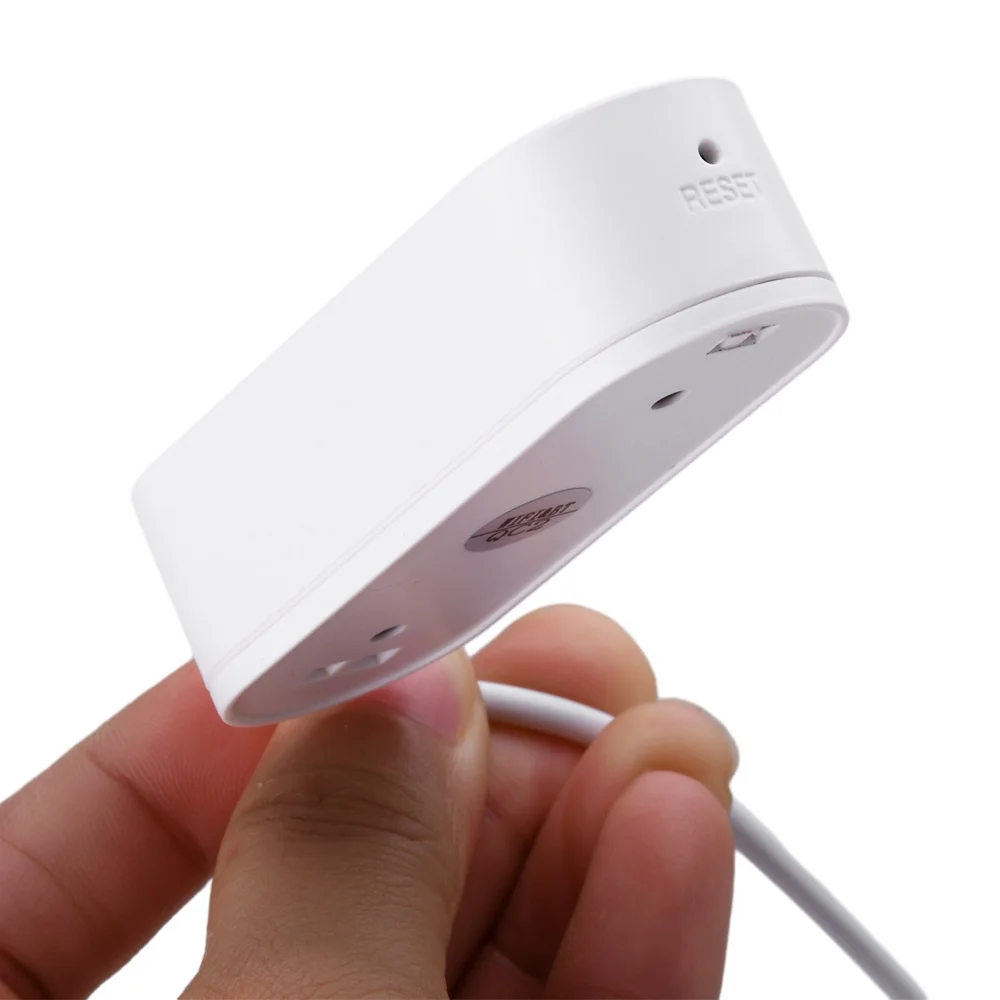 EWelink Zigbee Smart Water Leak Sensor Remote Monitor WiFi Water Overflow Level Detector Leak Sensor Security Sound Alarm liquid level sensor water leak detector