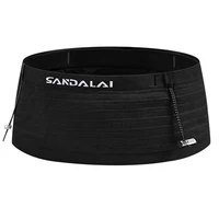 Slim Running Belt for Women Men with Phone Holder Fanny Pack Elastic Runner Belt for Triathlon Marathon Cycling Mountaineering 1