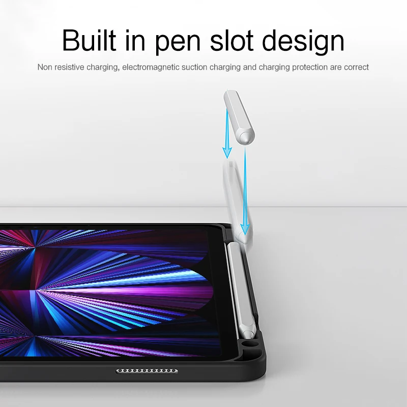 حافظة لوحة مفاتيح لاسلكية قابلة للفصل لهاتف iPad A...