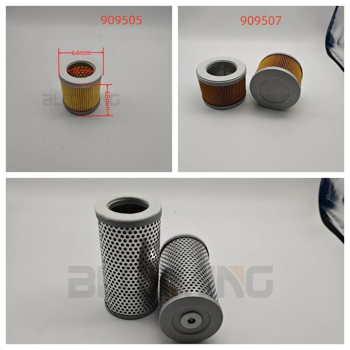 909512 / 909541 / 96541600000 / 909507 / 909510 Vakuumpumpenfilter für CNC-Fräser – Detail 1
