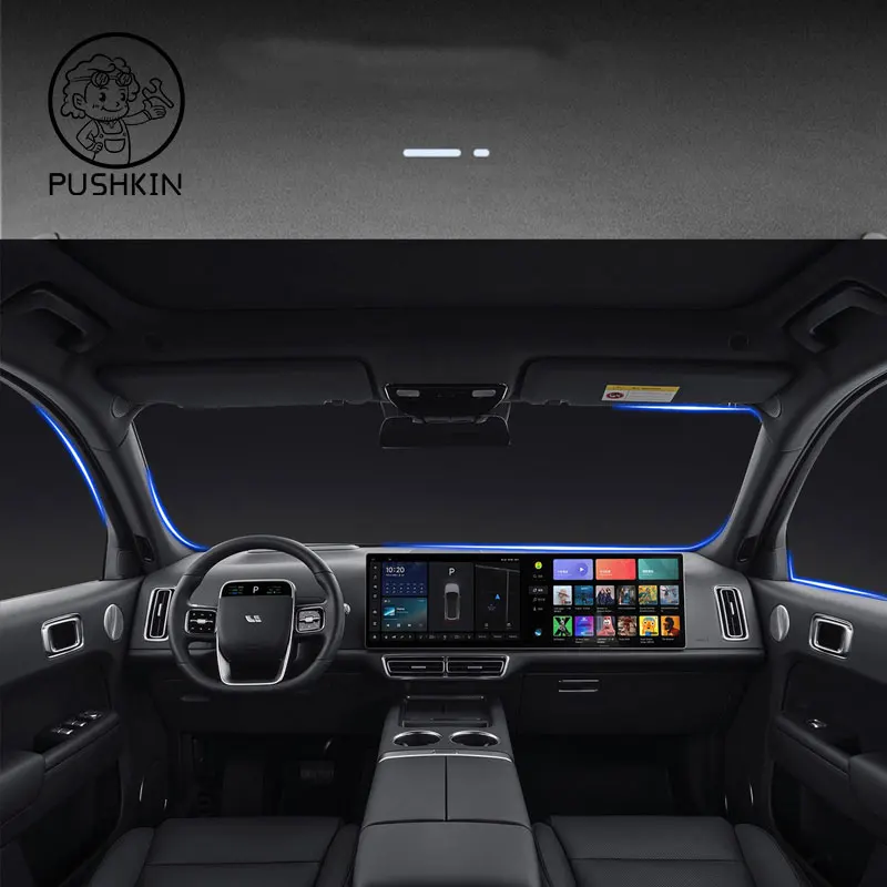 Lixiang L7, L8, L9, ONE2024 용, 풀 블랙 자동차 햇빛가리개 사이드 윈도우 프라이버시 커튼, 전면 후면 자외선 차단제, 단열 차양막 