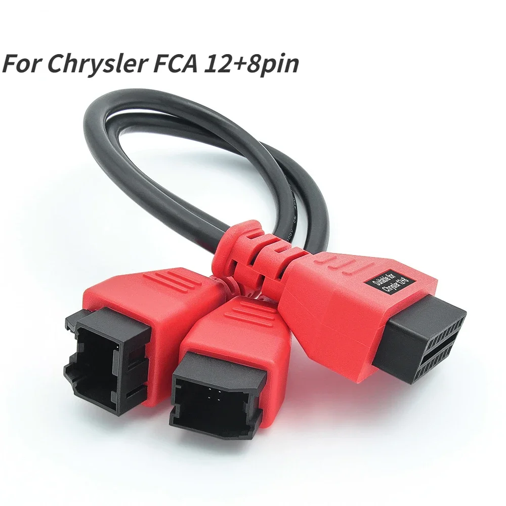 Adattatore Fca 12 + 8 Maxisys/Im608/Start X431 V/Obdstar Cavo Di Prolunga Per Ingegneria Per La Programmazione Chrysler