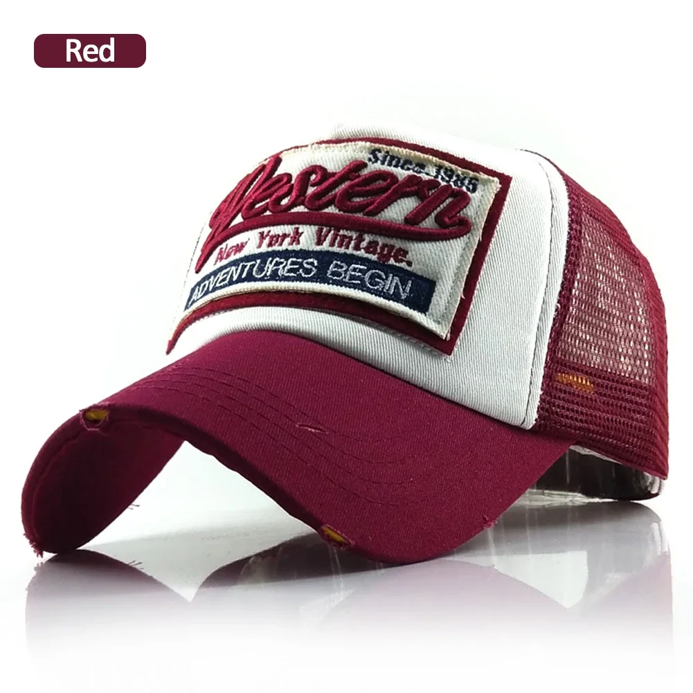 Tennis Caps Yoga Baseball Hats Streetwear Letter Embroidery Mesh Dad Baseball Cap Snapback Hip Hop Outdoor Y2K Trucker Hats for Women Men