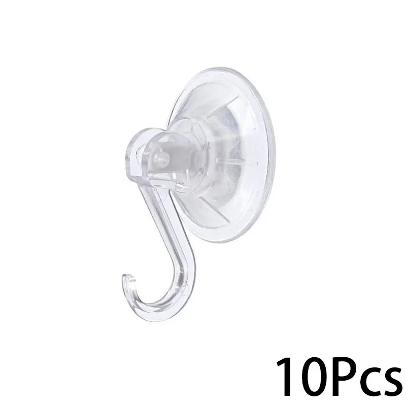 Transparent Reusable Heavy-Duty Suction Cup Hook