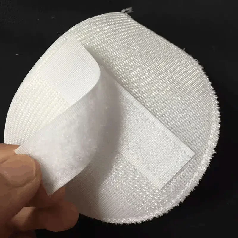1Pair Foam Sponge Shoulder Pads Jacket Suit Shirt Adjustable Detachable Self-adhesive Shoulder Pad Clothes Garment Accessories
