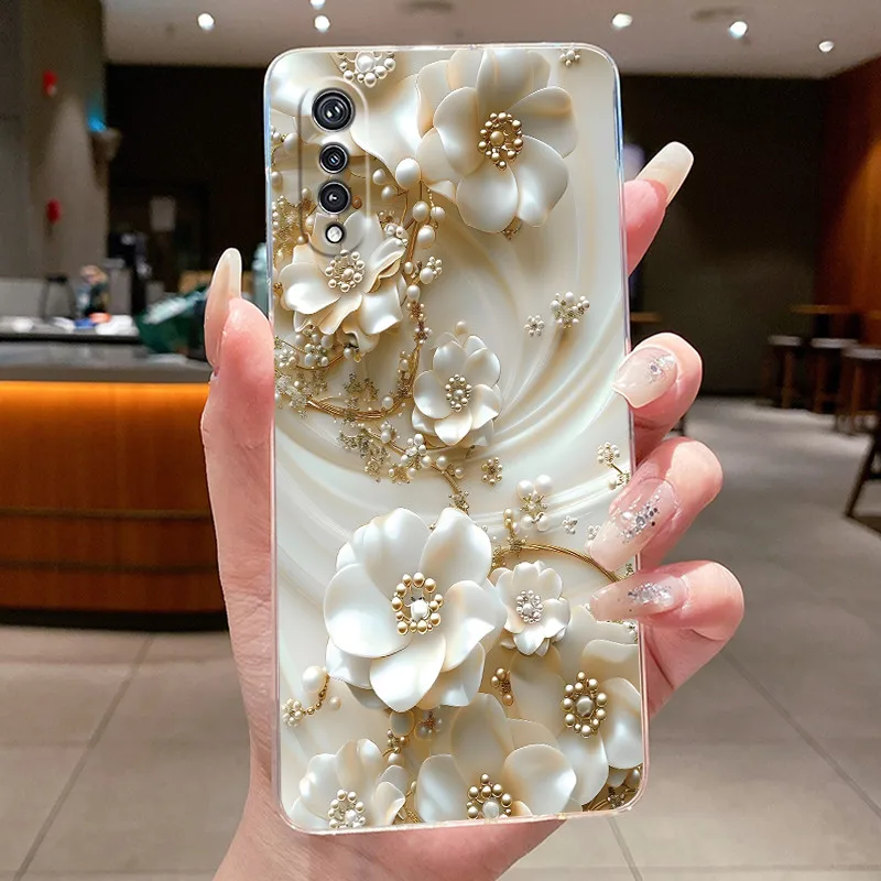 Elegant Butterfly Bow Transparent Soft TPU Phone Case - Protective Thin Silicone Cover