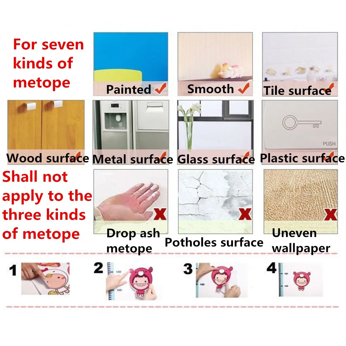 45x100cm Magnetic board magic Blackboard Wall Stickers Children Chalk Drawing Whiteboard Self-adhesive Removable static sheet