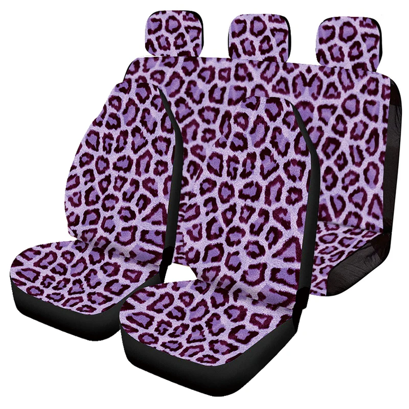 Lavender Pattern Print Design LV04 Universal Fit Car Seat Covers