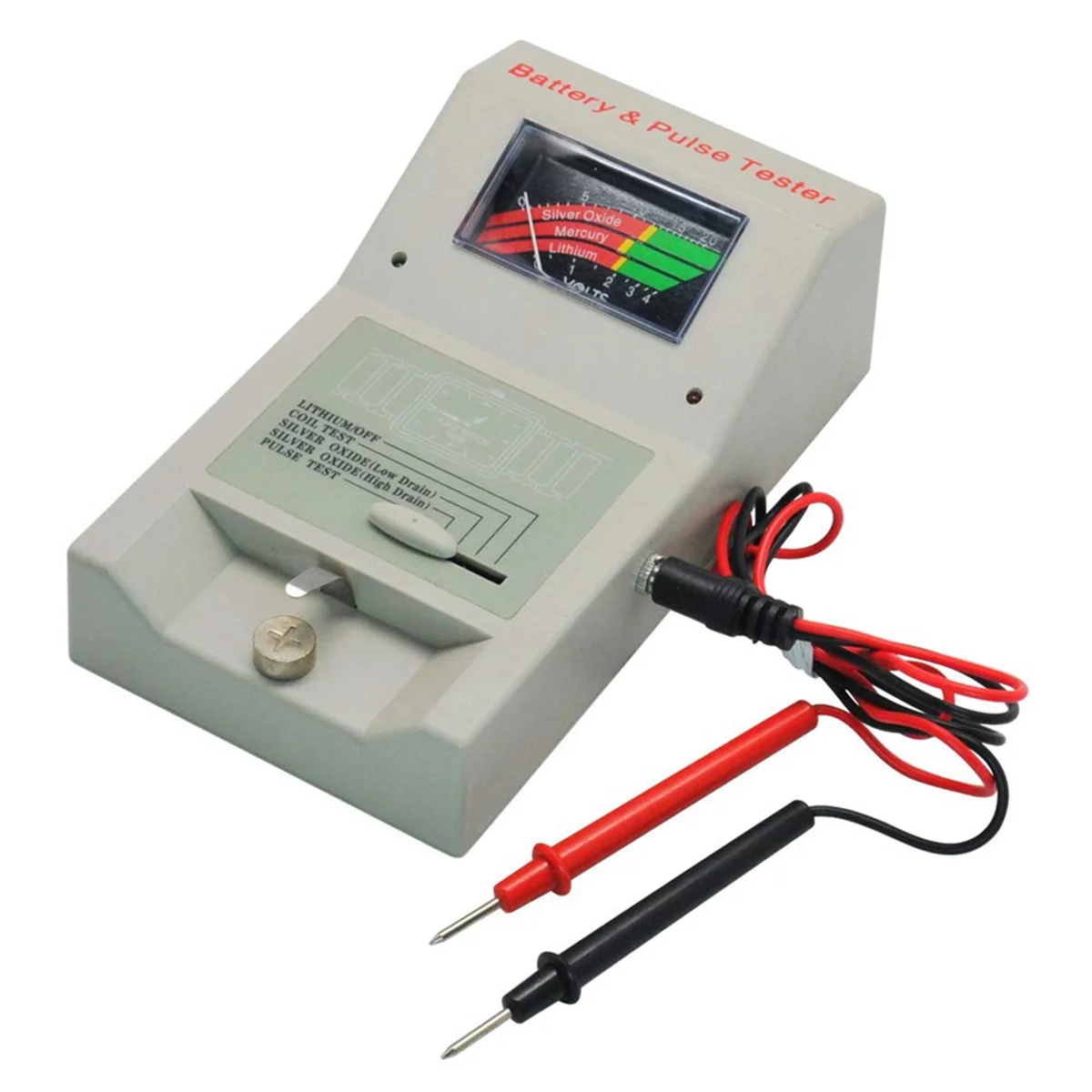 Tools Quartz Watch Battery Tester 1.5V 3V Button Cell Coil Watch Pulse Tester Analyzer Battery Tool